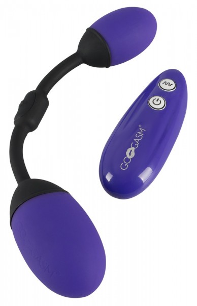 Vibrating Pussy & Ass Balls GoGasm Lila  - vergleichen und günstig kaufen